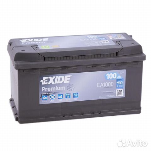 Аккумулятор Exide Premium 100Ач обрат.поляр.EA1000