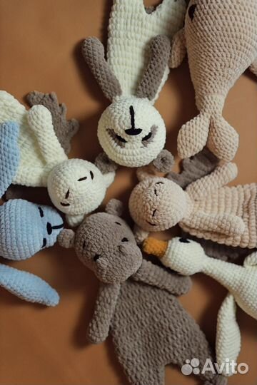 Трендовые вязаные игрушки ручной работы