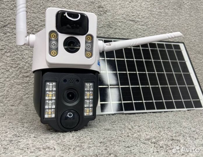 Камера видеонаблюдения 4G на солнечной батарее
