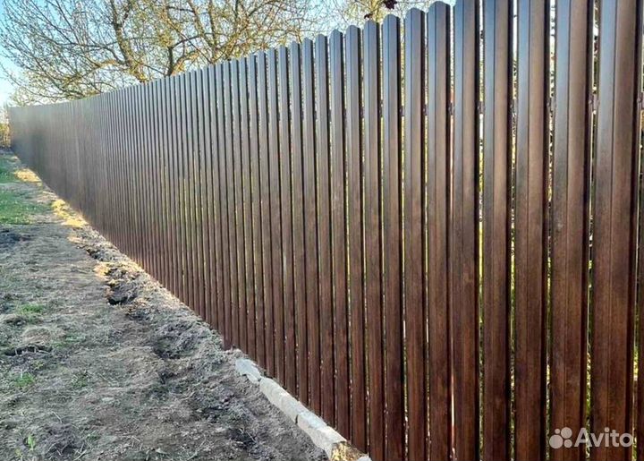 Забор под ключ-бесплатный замер