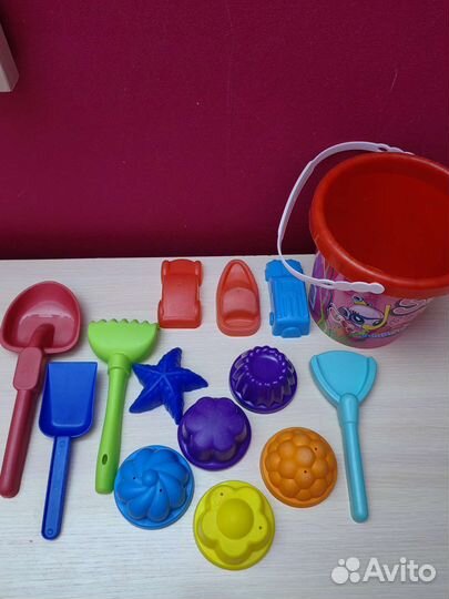 Нарукавники Disney и Набор для песка