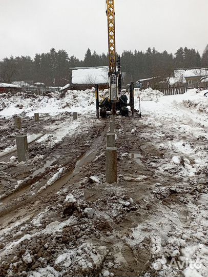 Жб, Железобетонные, Жби, Бетонные сваи / Фундамент