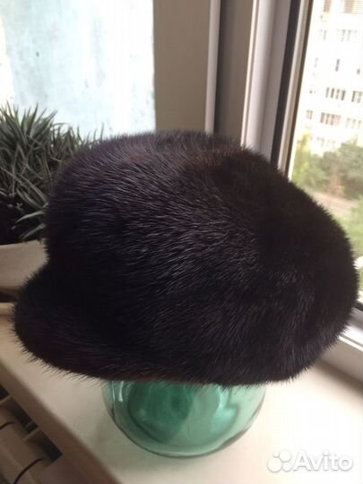 Шапка норковая женская