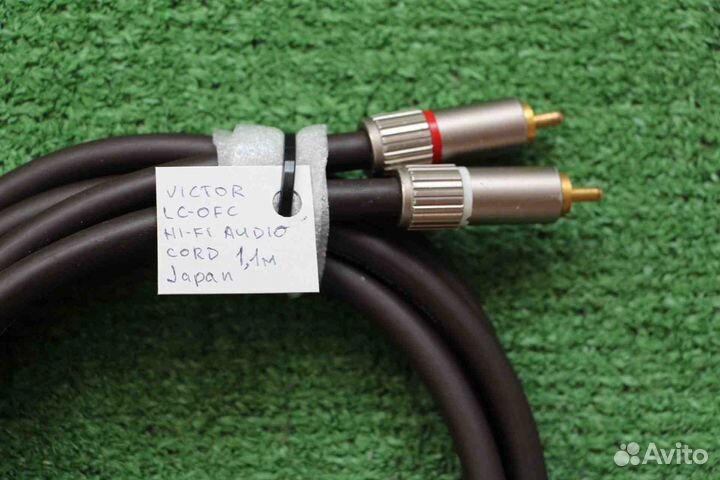 Victor LC-OFC Hi-Fi Audio Cord 1.1м и 2м, Japan
