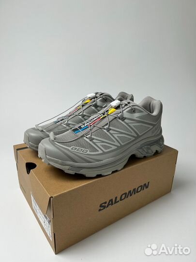 Кроссовки Salomon XT-6 'Ghost Grey'