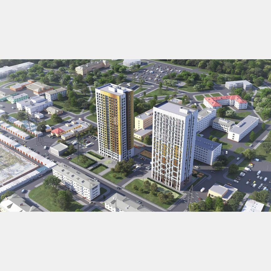 1-к. квартира, 38,7 м², 1/25 эт.