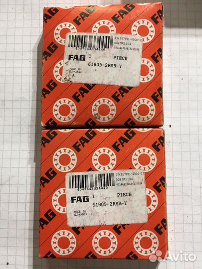 Подшипник 61809-2RSR—Y, FAG