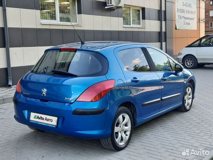 Peugeot 308 1.6 AT, 2008, 156 110 км