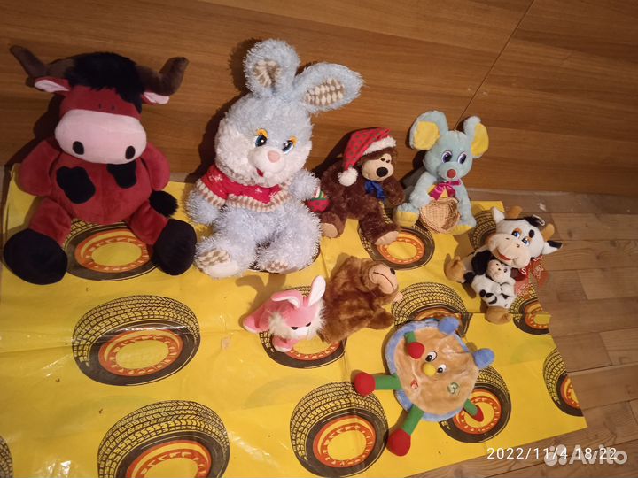 Детские мягкие игрушки 27 штук