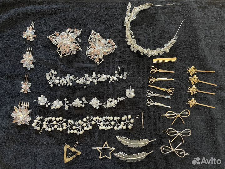 Украшения для волос на выпускной на свадьбу