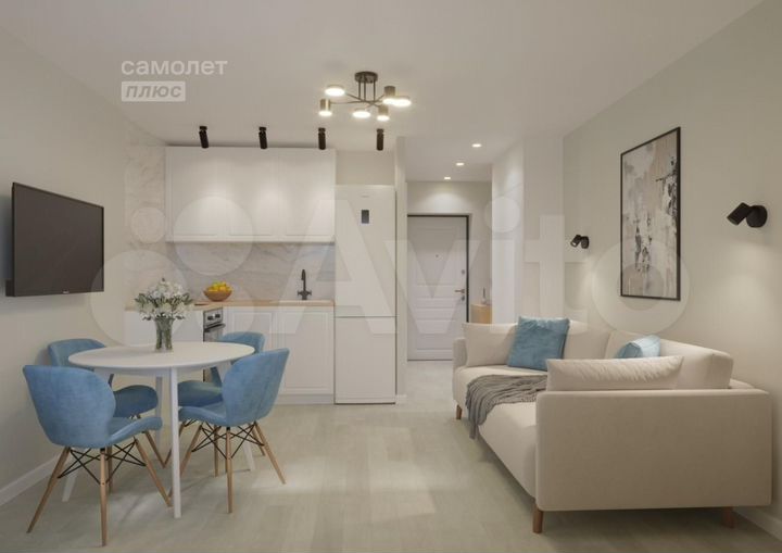 Апартаменты-студия, 18,7 м², 3/10 эт.