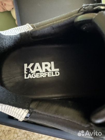 Новые кожаные кеды Karl Lagerfeld