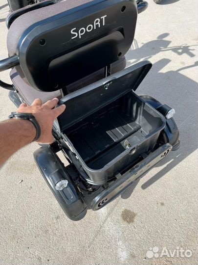 Электрический трицикл 600 ватт 3-х местный