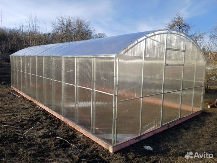 Теплица прямостенная 4 на 8