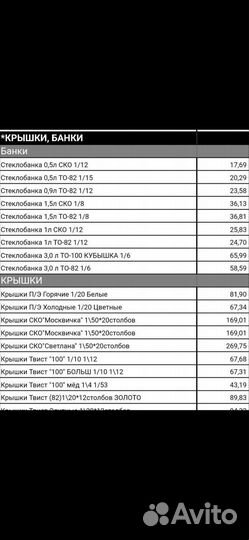 Крышки для закатки, закрутки, холодные, горячие