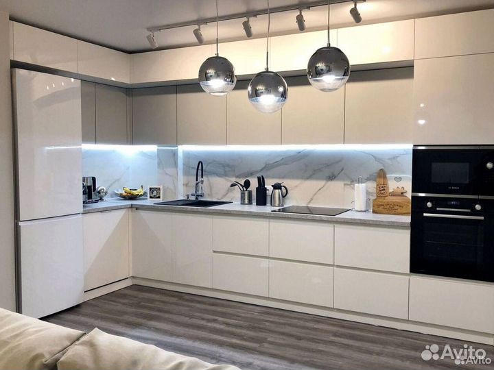 Современный кухонный гарнитур под ключ