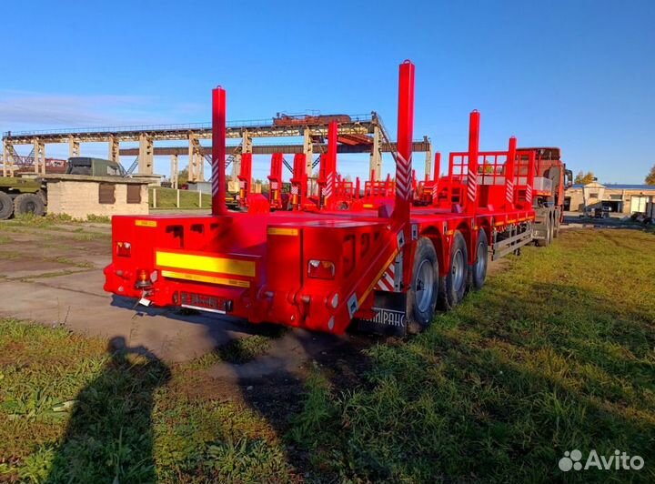 Полуприцеп трал (тяжеловоз) Политранс ТСП 94163, 2024