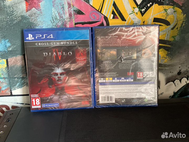 Diablo IV Диабло PS4 (Диск. Новый)