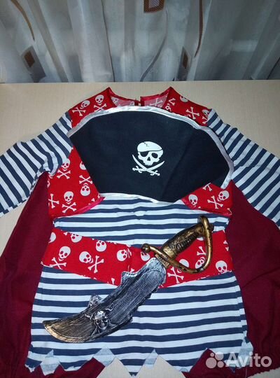 Новогодний костюм пирата для мальчика