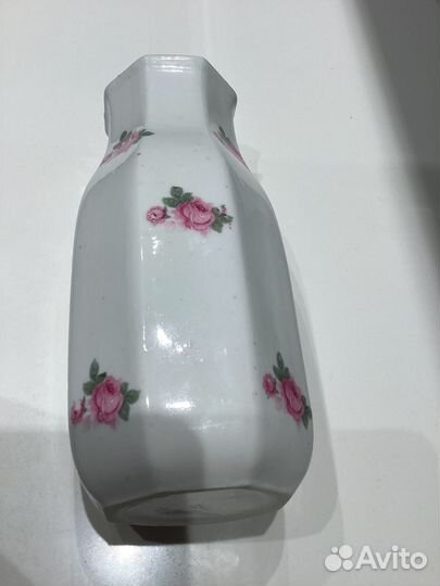 Ваза с розочками 60-е годы СССР