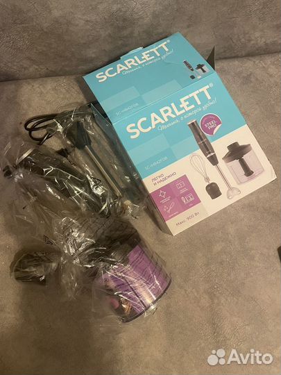 Новый Погружной блендер Scarlett SC-HB42F08