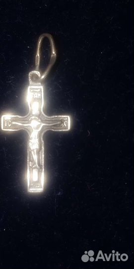 Крестик серебро