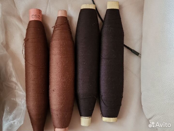 Пряжа на бобинах