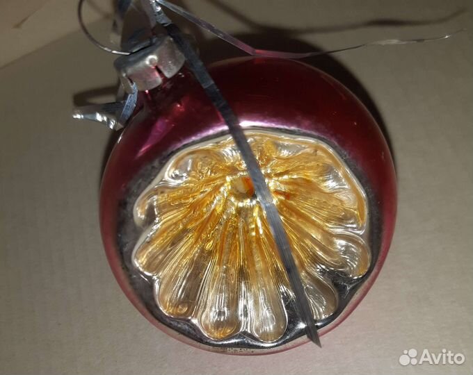 Елочные игрушки СССР прожектор,шары