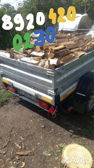 Дрова колотые, привезу в прицепе