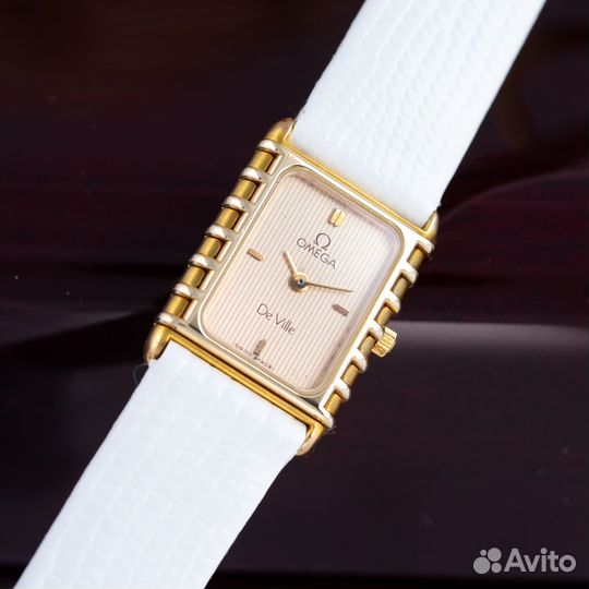 Оригинал Omega DeVille Мини Женские часы