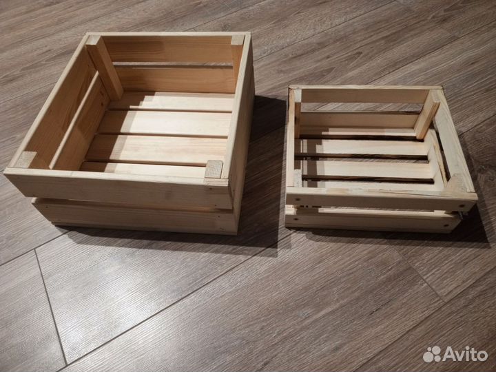 Ящик деревянный подарочный