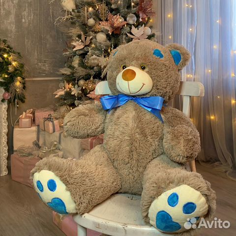 Мишка среднего размера с бесплатной доставкой