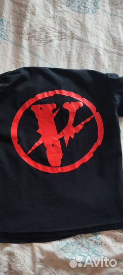 Футболка vlone smoke demon angel tee