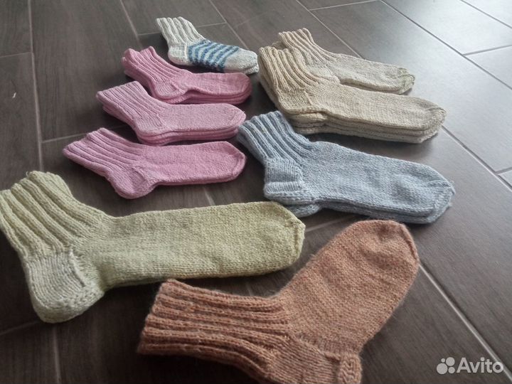 Шерстяные носки,следите, варежки