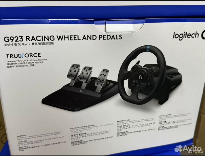 Игровой руль logitech g923 рассрочка
