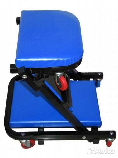 Лежак-табурет подкатной трансформер металл 6 колес