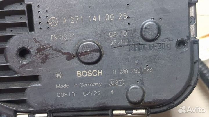 Заслонка дроссельная Mercedes CLC, 2011