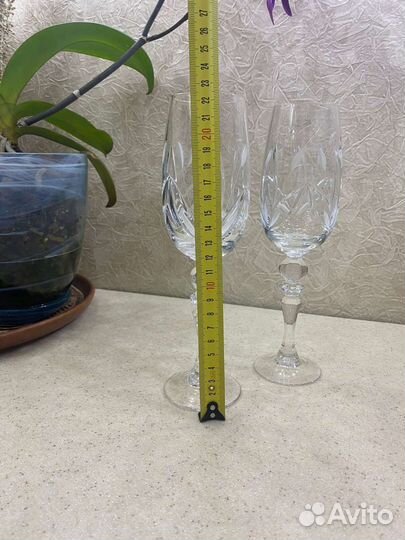 Фужеры хрустальные СССР
