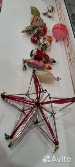 Елочные игрушки СССР