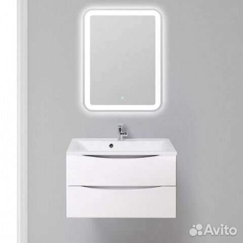 Тумба без раковины BelBagno marino-800-2c-so-bl-p