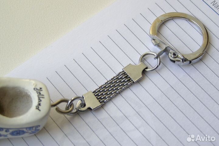 Брелок керамический, Голландия, башмачок