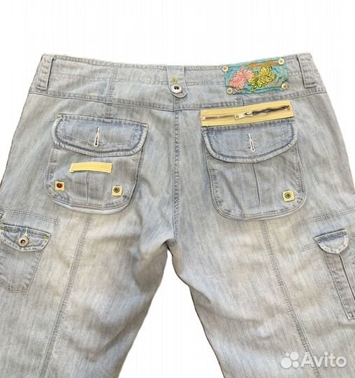 Джинсовые Шорты Карго River Island Оригинал Бриджи