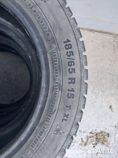 Continental ContiIceContact 185/65 R15 92T