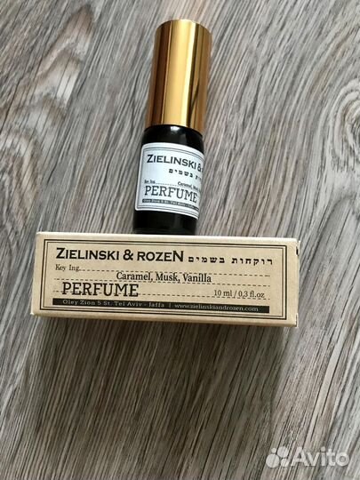 Духи Zielinski & Rozen Caramel, Musk, Vanilla, Мин