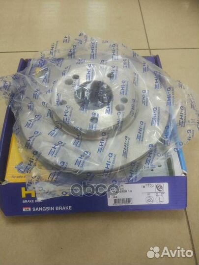 Диск тормозной передний SD1071 Sangsin brake