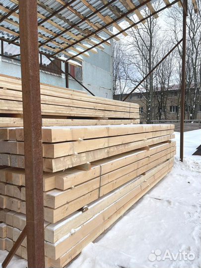 Доска обрезная 50х200х6000мм 1 сорт ГОСТ