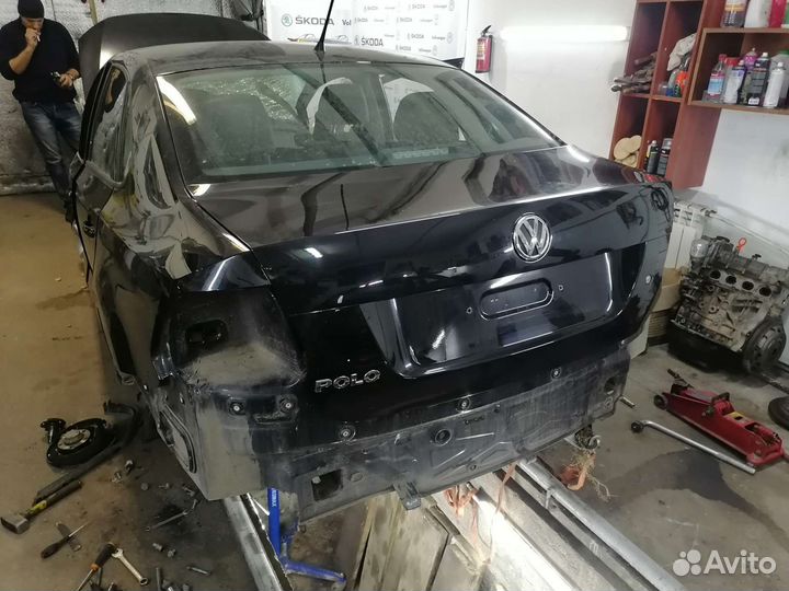 Задняя часть кузова крыло Фольксваген поло