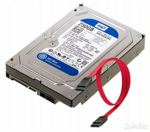 Жёсткий диск - HDD 250 гб (для пк, SATA, 3.5