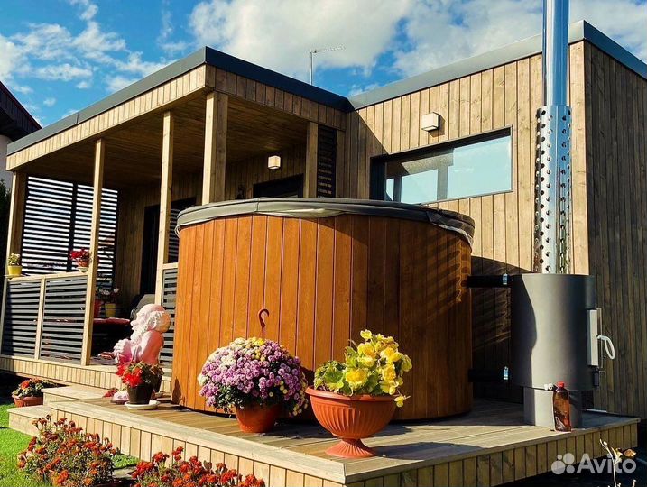 Уличная купель PolarSpa без подогрева