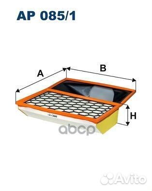 Фильтр воздушный AP0851 Filtron